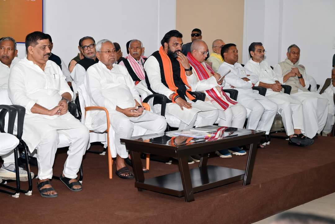 एनडीए नेताओं की बैठक हुई खत्म,चुनाव को लेकर बनी रणनीति