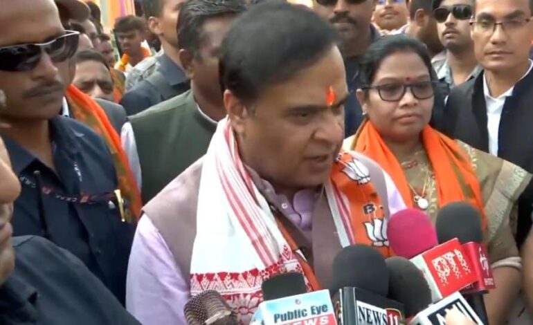 घुसपैठिए आपकी जमीन,मिट्टी और बेटी छीन लेंगे,बोले असम के मुख्यमंत्री हिमंत विस्वा शर्मा