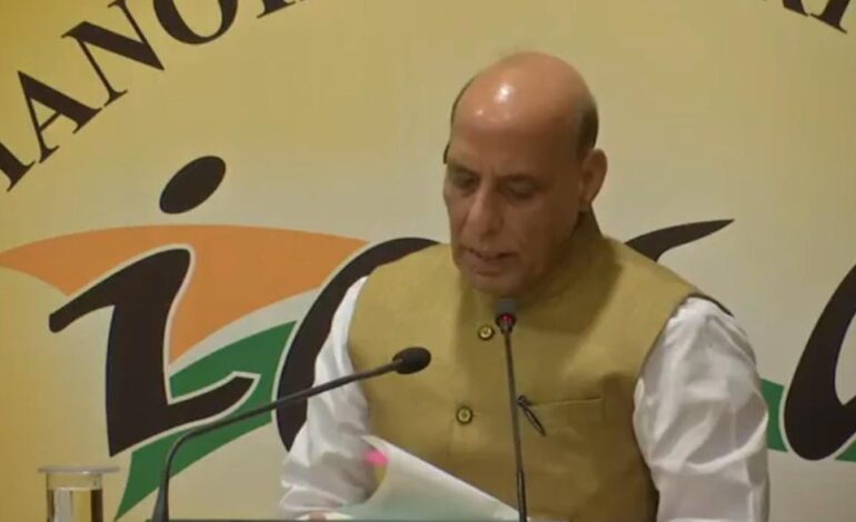डिफेंस डायलॉग को संबोधित करते हुए बोले राजनाथ सिंह,भारत बनेगा दुनिया का ड्रोन हब