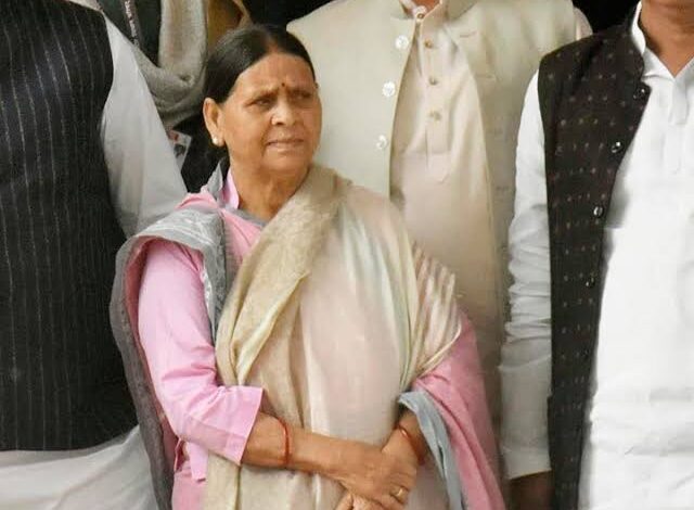 राबड़ी देवी ने मिथिला को लेकर दिया बड़ा बयान,कहा-मिथिला को बनाना चाहिए अलग राज्य