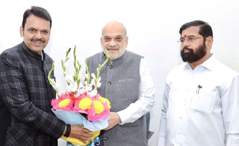 अमित शाह के साथ बैठक में सीएम को लेकर नहीं बनी बात,अपने जिद्द पर अड़े एकनाथ शिंदे!