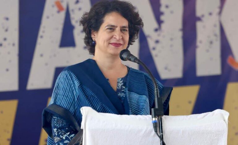 भाजपा पर जमकर बरसीं प्रियंका गांधी,बोली-सरकार से उठ रहा है लोगों का भरोसा