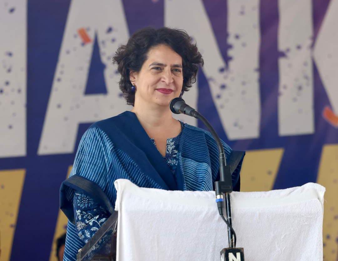 भाजपा पर जमकर बरसीं प्रियंका गांधी,बोली-सरकार से उठ रहा है लोगों का भरोसा