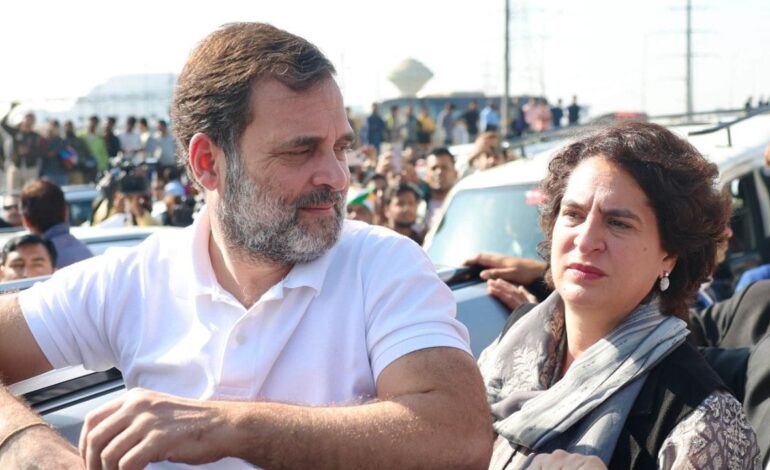 राहुल गांधी के बचाव में उतरी बहन प्रियंका,बोली-मेरे भाई पर बहुत गर्व है हमें