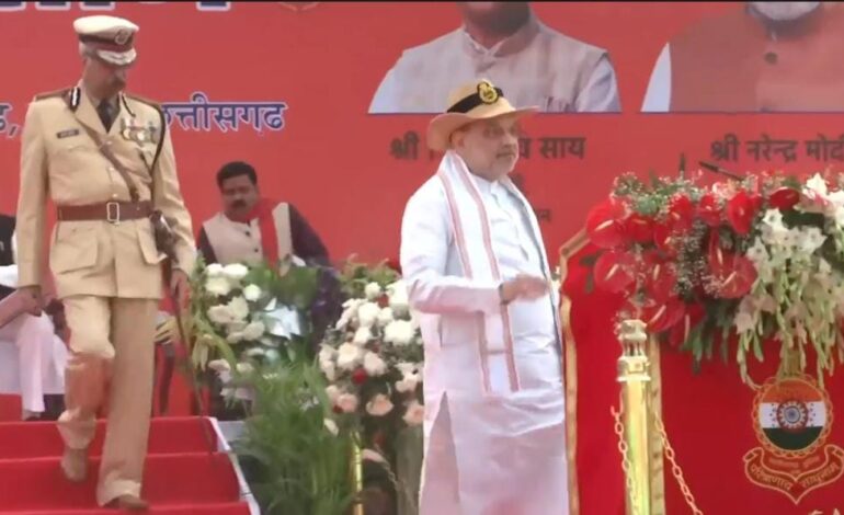 छत्तीसगढ़ पुलिस ने महत्वपूर्ण उपलब्धि हासिल की है,नक्सलवाद के खिलाफ दिखी है सक्रियता-गृह मंत्री अमित शाह