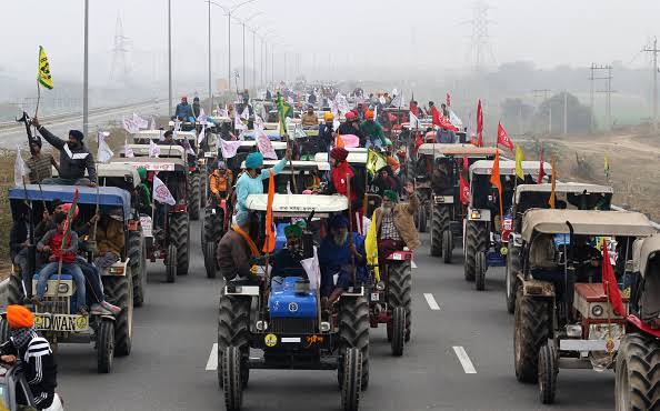 पंजाब के अलावा अन्य राज्यों में भी आज ट्रैक्टर मार्च निकालेंगे किसान,पुलिस ने भी की पूरी तैयारी