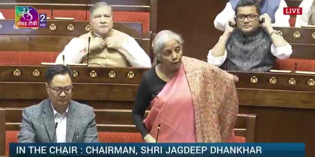 भारत आज भी अभिव्यक्ति की स्वतंत्रता पर गर्व करता है,राज्यसभा में बोलीं निर्मला सीतारमण