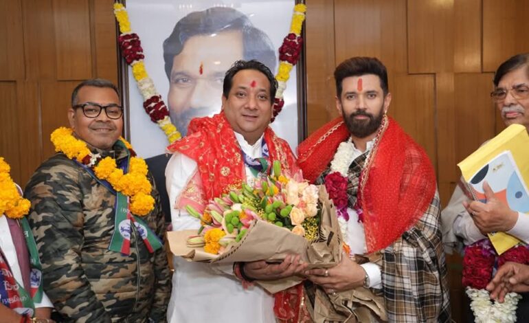 दिल्ली चुनाव के लिए चिराग पासवान ने कसी कमर,बीजेपी ने दी देवली सीट
