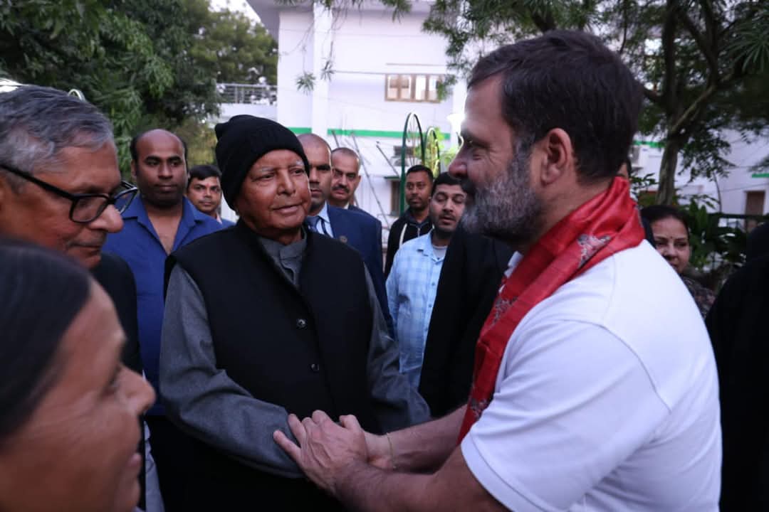 राहुल और लालू की मुलाकात से बिहार में इंडिया गठबंधन को मिली मजबूती,बैठक में सब कुछ रहा सीक्रेट