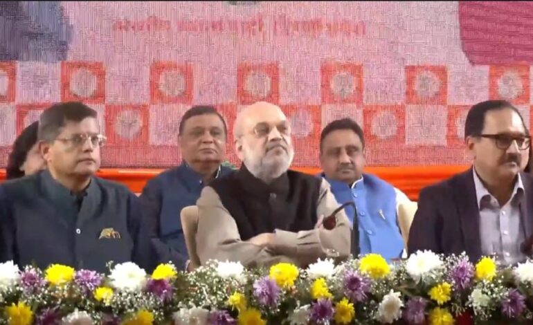 भाजपा जो वादे करती है उसे निभाती है,संकल्प पत्र जारी करते हुए बोले अमित शाह