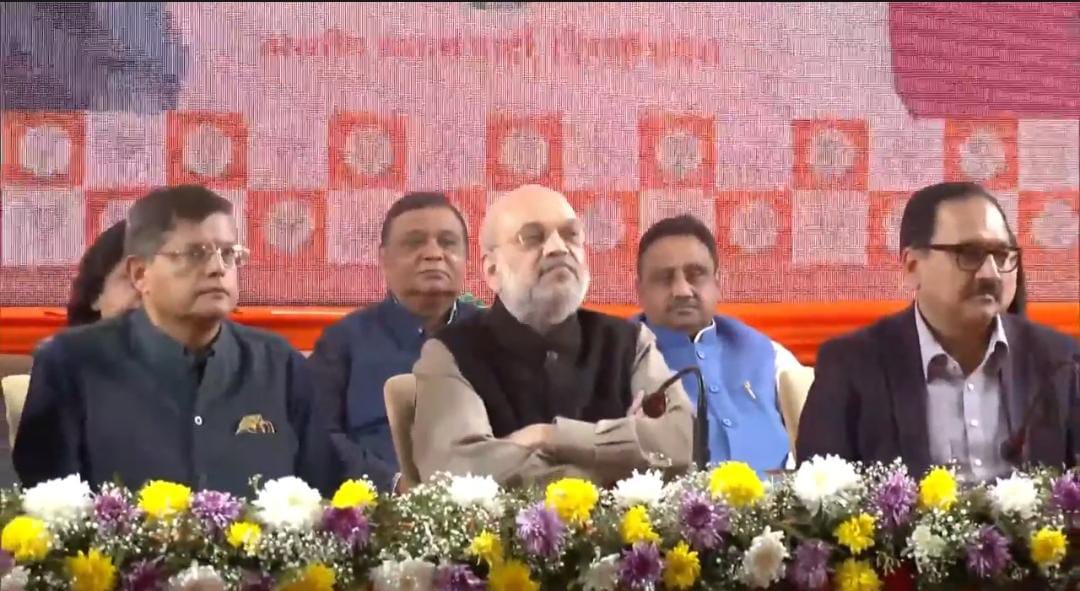 भाजपा जो वादे करती है उसे निभाती है,संकल्प पत्र जारी करते हुए बोले अमित शाह