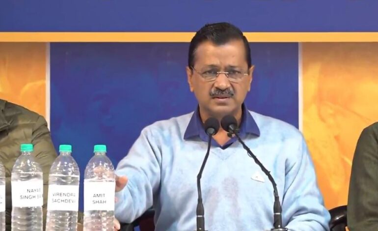 राहुल गांधी और नायब सैनी को यमुना के पानी का बोतल भेजेंगे केजरीवाल,कहा-मैं डरने वाला नहीं हूं..