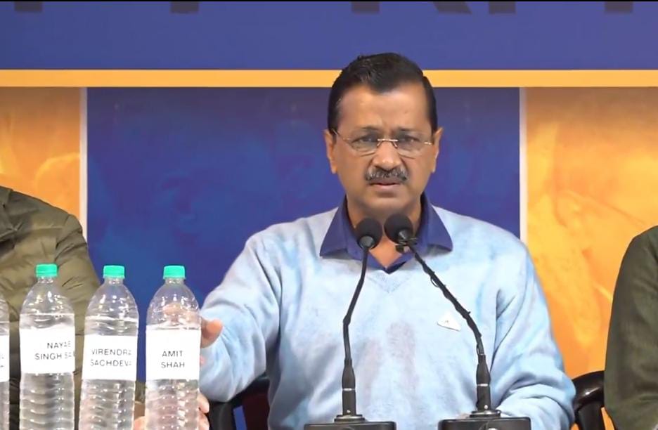 राहुल गांधी और नायब सैनी को यमुना के पानी का बोतल भेजेंगे केजरीवाल,कहा-मैं डरने वाला नहीं हूं..