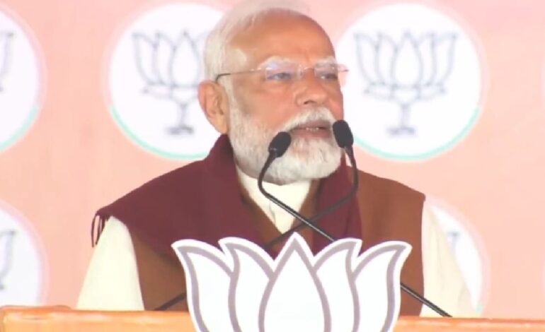 5 फरवरी आएगी आप’दा’ जाएगी,रैली को संबोधित करते हुए पीएम मोदी ने केजरीवाल पर बोला हमला