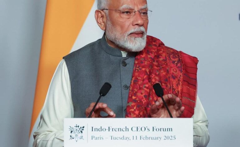 फ्रांसीसी कंपनियों को पीएम मोदी ने भारत में निवेश के लिए दिया आमंत्रण