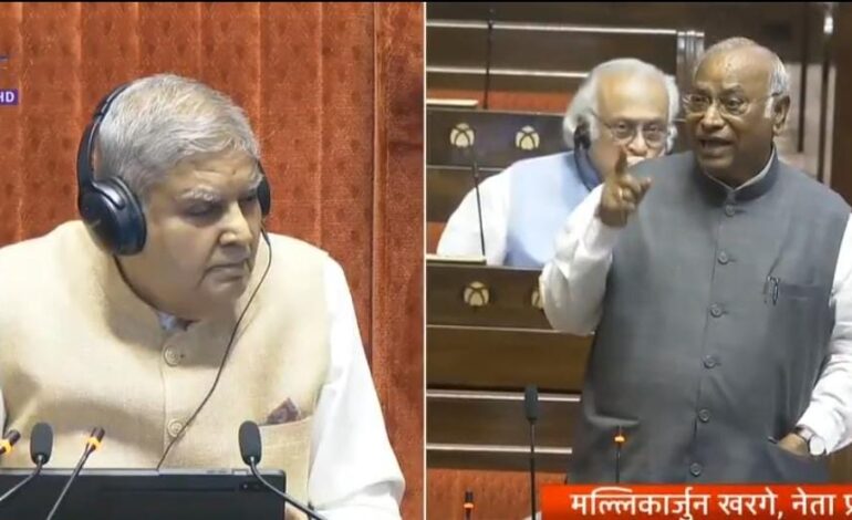 मुस्लिम आरक्षण पर आमने-सामने हुई बीजेपी और कांग्रेस,किरेन रिजिजू और खरगे में हुआ जमकर बहस