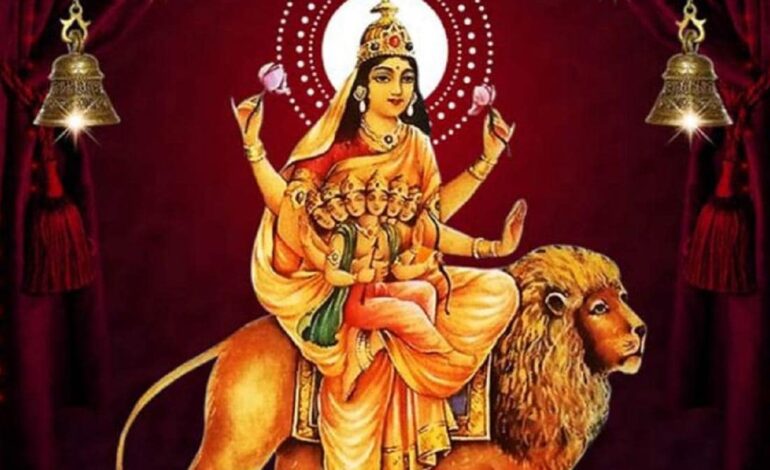 नवरात्रि का आज है पांचवां दिन,जानें मां स्कंदमाता की मंत्र,आरती और कथा
