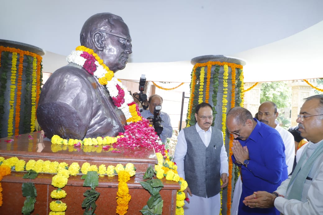 जेपी नड्डा और सीएम रेखा ने बाबा साहेब को किया याद,पूरे देश में मनाई जा रही है अंबेडकर की 134 वीं जयंती