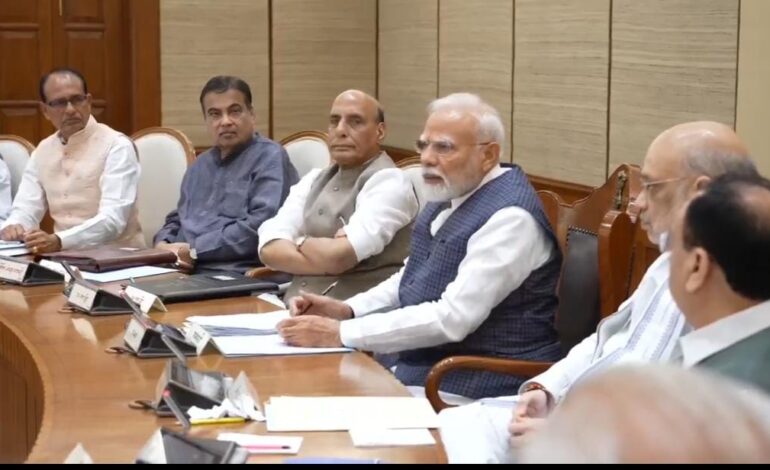 जैसी तैयारी थी सेना ने वैसा ही किया,कैबिनेट मीटिंग में बोले पीएम मोदी
