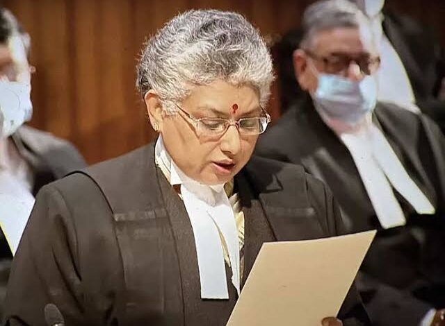 न्यायमूर्ति बी.वी. नागरत्ना जो बन सकती हैं भारत की पहली महिला मुख्य न्यायाधीश