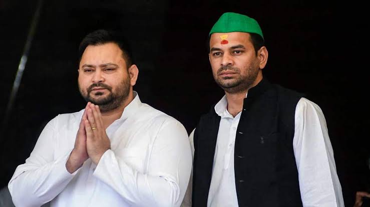 परिवार से बाहर किए जाने के बाद पहली बार बोले तेजप्रताप,आप दोनों खुश रहें