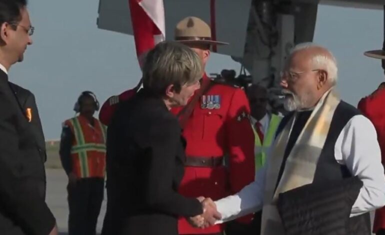 जी7 शिखर सम्मेलन में हिस्सा लेने के लिए कनाडा पहुंचे पीएम मोदी,कई मुद्दों पर होगी बातचीत