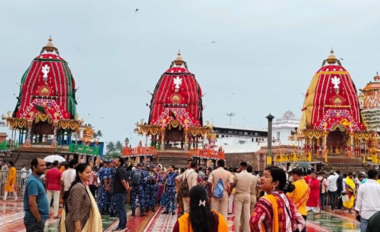 आज शाम 4 बजे से शुरू होगी भगवान जगन्नाथ की रथयात्रा,प्रशासनिक तैयारी हुई पूरी