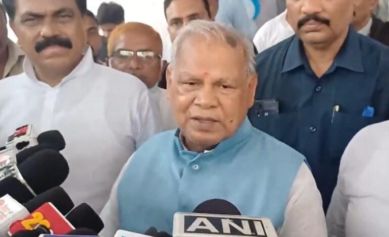 बिहार की जनता को विपक्ष के लोग भ्रमित करना चाहते हैं,तेजस्वी पर मांझी का पलटवार