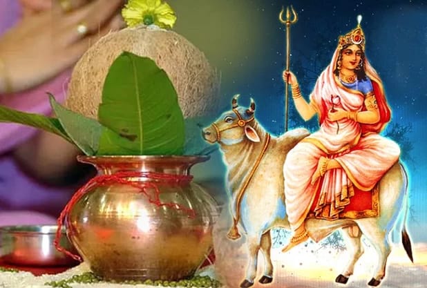 आज होगी मां शैलपुत्री की पूजा,शारदीय नवरात्र का आज है पहला दिन,जानें मंत्र और आरती