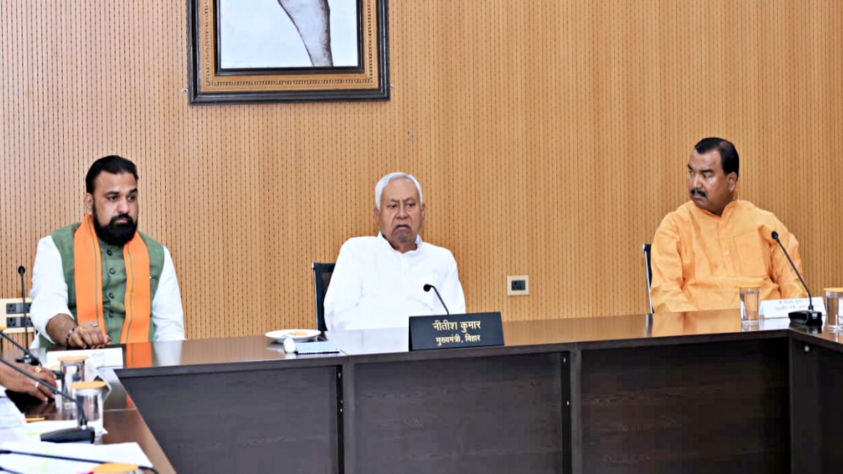 गांधी मैदान में भव्य शपथ ग्रहण समारोह की तैयारी हुई शुरू,बिहार सरकार की आज है अंतिम कैबिनेट बैठक