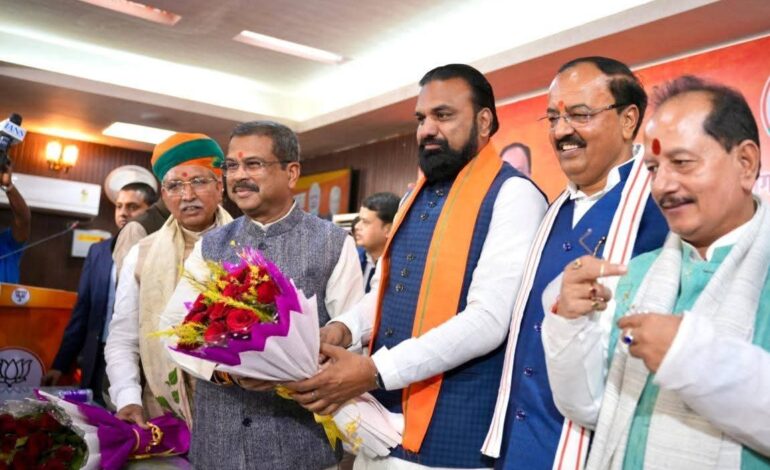 सम्राट चौधरी को बीजेपी ने चुना विधायक दल का नेता