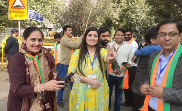 दिल्‍ली एमसीडी चुनाव में 7 सीटों पर भाजपा ने जीत की दर्ज,कांग्रेस का भी खुला खाता