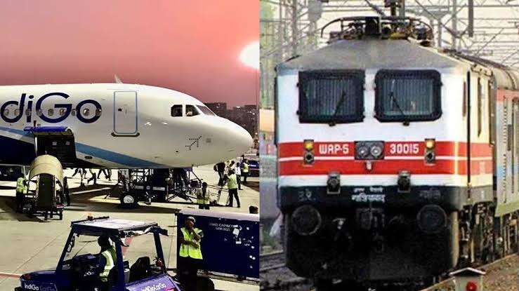 फ्लाइट कैंसिल होने से आज भी परेशान है यात्री,रेलवे ने पैसेंजर के लिए उठाया बड़ा कदम