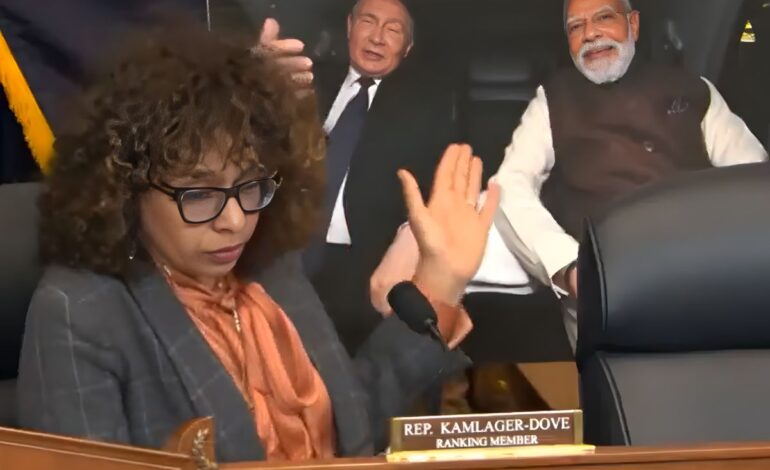 ट्रंप की विदेश नीति पर अमेरिकी सांसद ने हीं उठाया सवाल,पीएम मोदी और पुतिन के दोस्ती से घबराया अमेरिका!