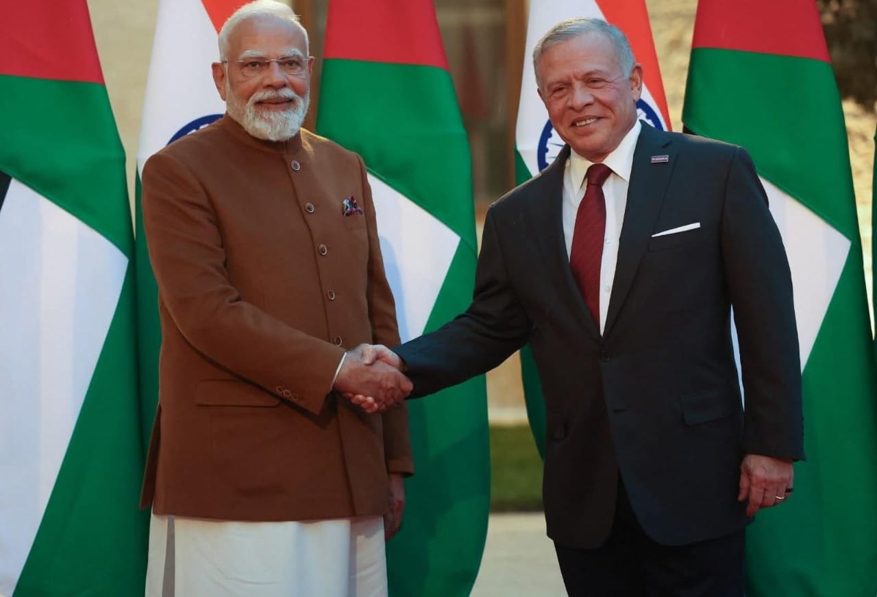 व्यापार,रक्षा और निवेश पर जॉर्डन के साथ बनी सहमति,पीएम मोदी और जॉर्डन की बैठक से साफ हुई तस्वीर