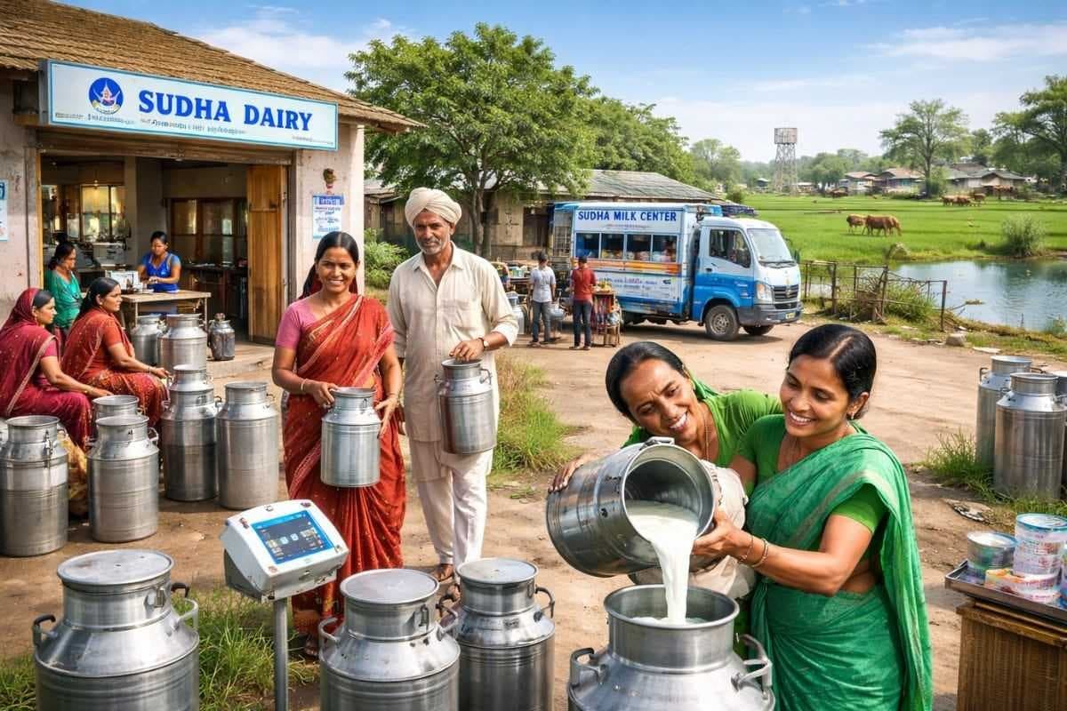 बिहार के हरेक पंचायत में खुलेगा सुधा दुग्ध बिक्री केंद्र,सरकार ने लिया बड़ा फैसला