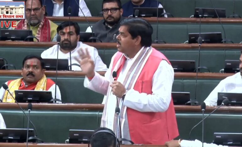 विपक्ष को ब्राह्मणों से परेशानी हो रही है,भाजपा विधायक ने राजद नेताओं पर बोला हमला