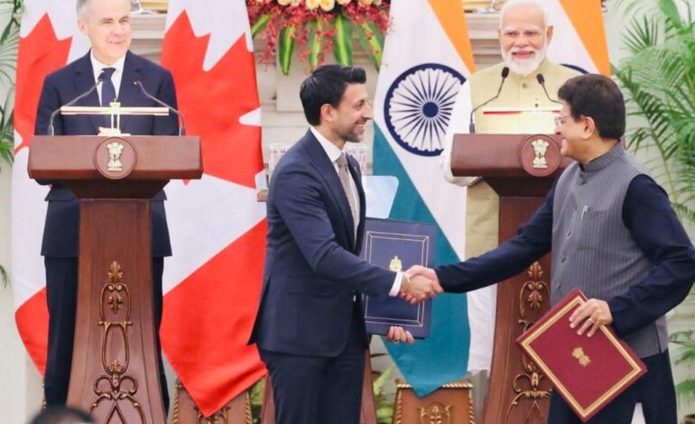 भारत-कनाडा की साझेदारी देगी दुनिया को नई वैश्विक समाधान,पीएम मार्क कार्नी और प्रधानमंत्री मोदी की हुई मुलाकात