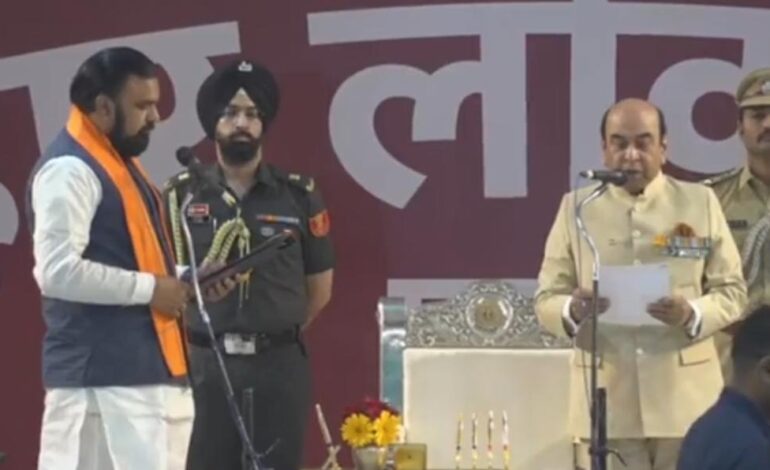 सम्राट चौधरी ने ली सीएम पद की शपथ,JDU से भी बनाए गए दो डिप्टी सीएम