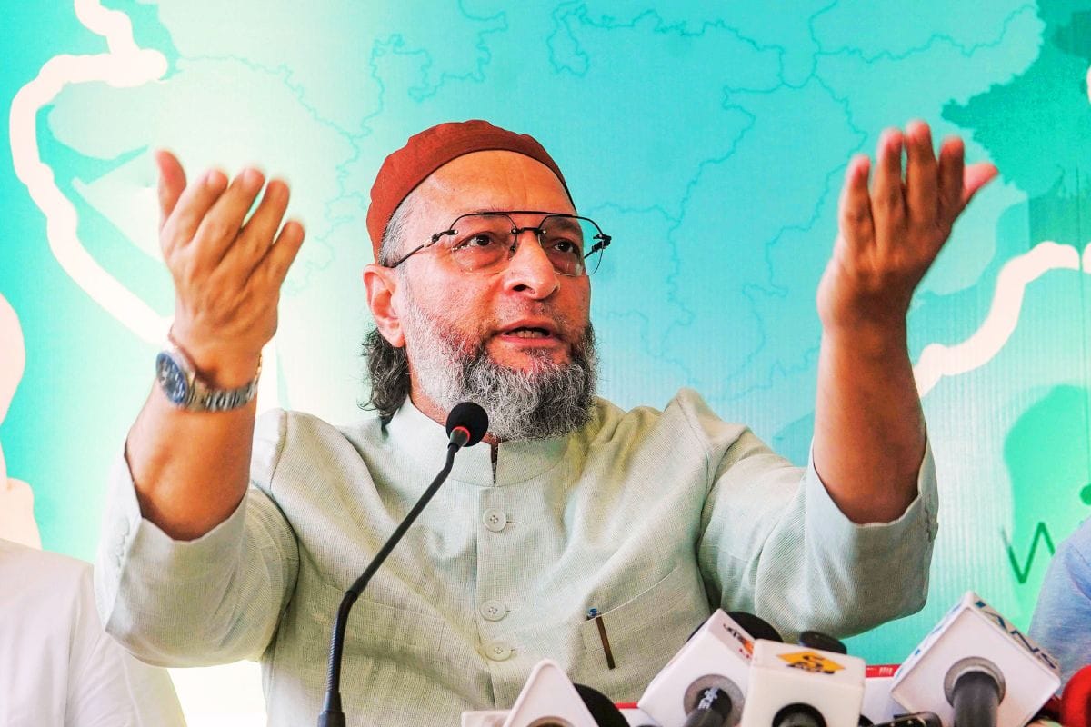 ओवैसी का बड़ा हमला,बोले-बंटवारे के लिए मुसलमान नहीं बल्कि कांग्रेस जिम्मेदार है