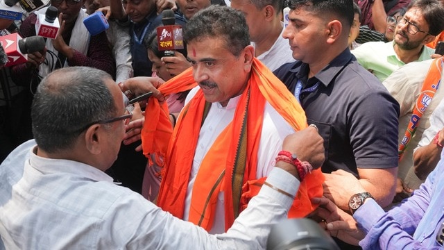 मतदान के बीच शुभेंदु अधिकारी का बड़ा बयान,बोले-ममता बनर्जी की हार तय है