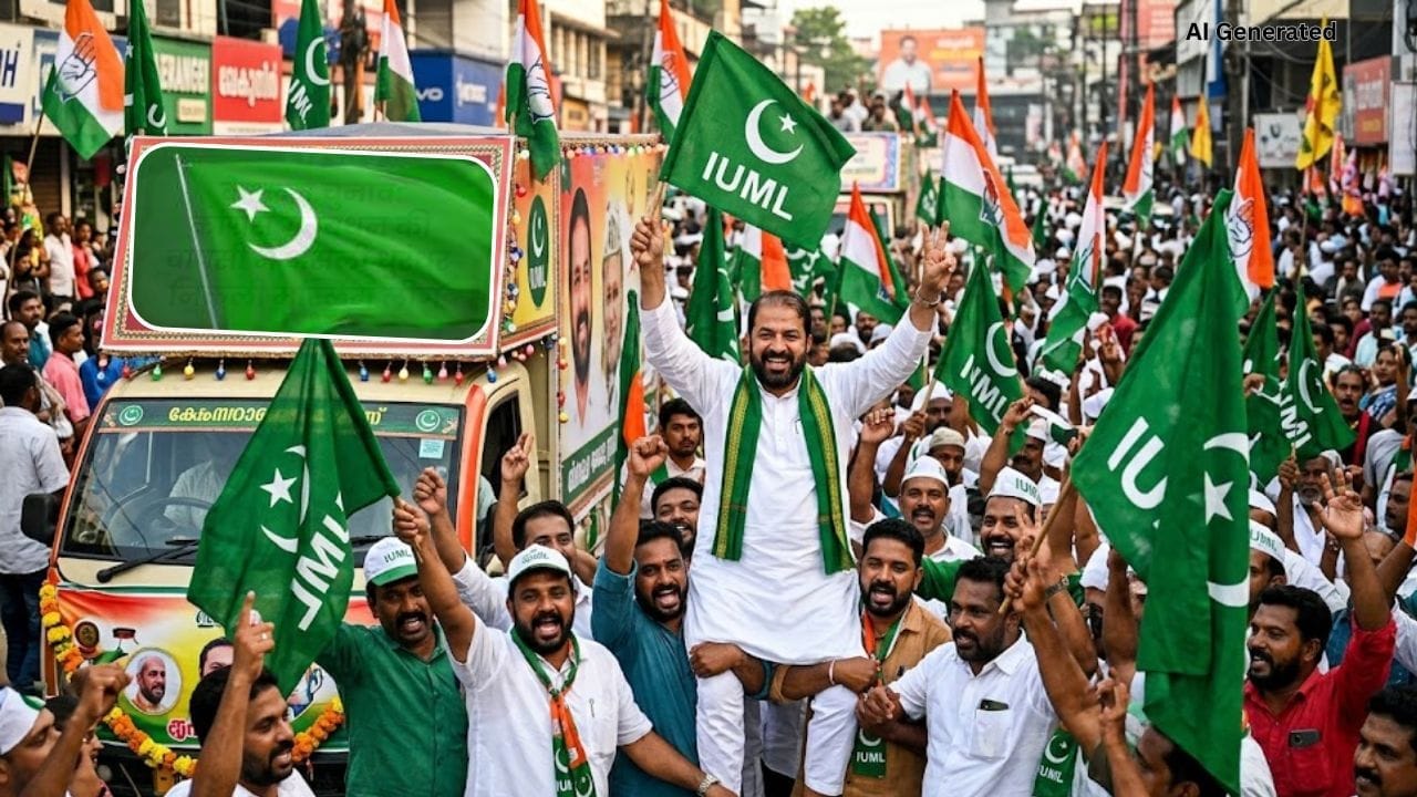 केरलम में कांग्रेस गठबंधन की वापसी,मुस्लिम लीग का दिखा जलवा
