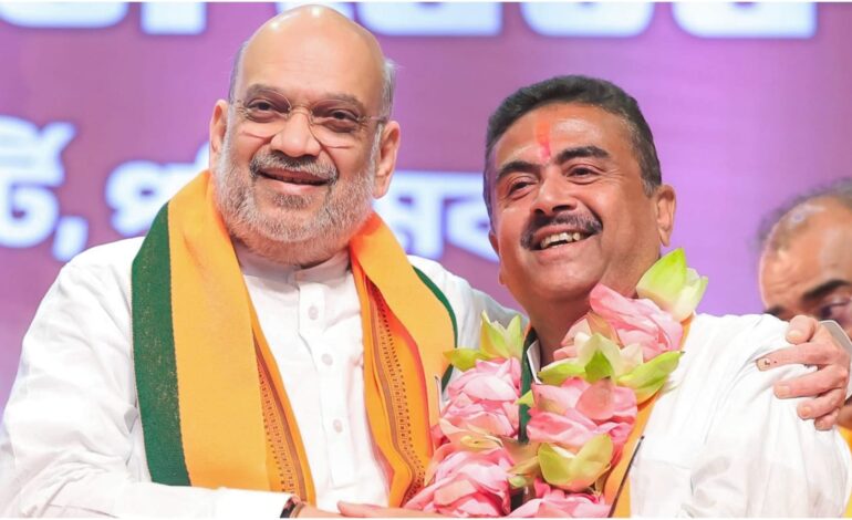 कुछ हीं घंटों बाद CM पद की शपथ लेंगे शुभेंदु अधिकारी,ग्राउंड में पहुंचने लगे सभी बड़े नेता
