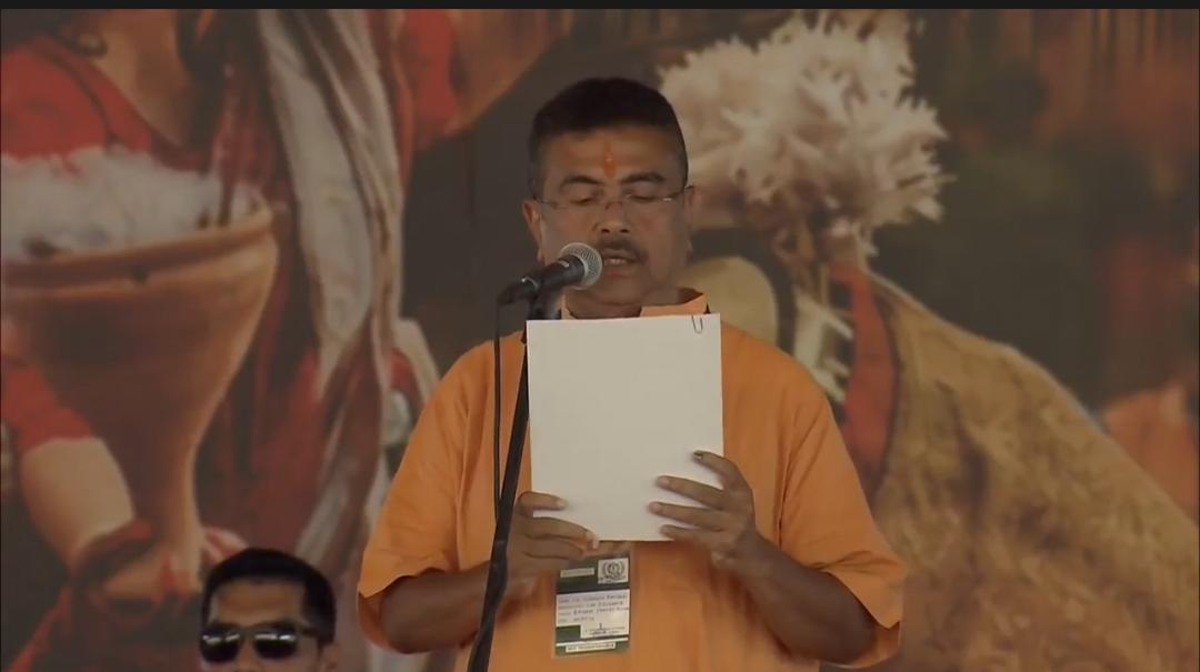 शुभेंदु अधिकारी ने ली मुख्यमंत्री पद की शपथ,पश्चिम बंगाल को मिला नया सीएम