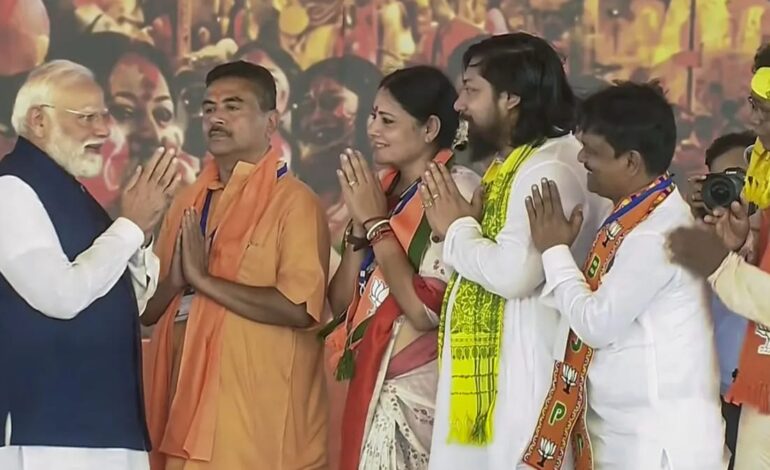 बंगाल में भाजपा ने साधा जाति का समीकरण,ब्राह्मण,OBC और आदिवासी सबको बनाया मंत्री