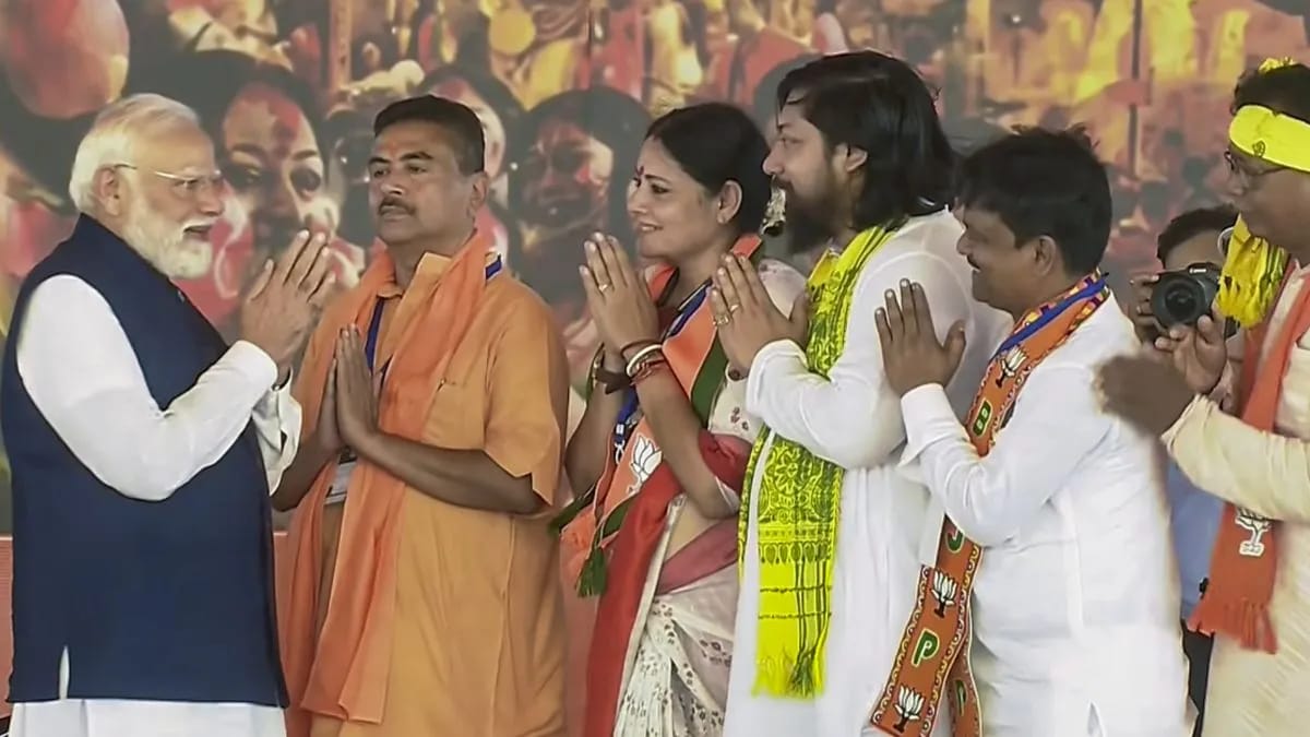 बंगाल में भाजपा ने साधा जाति का समीकरण,ब्राह्मण,OBC और आदिवासी सबको बनाया मंत्री
