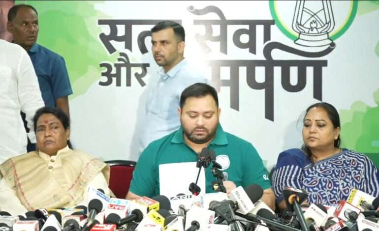 सम्राट सरकार पर जमकर बरसे तेजस्वी,कहां गई बिहार की कानून व्यवस्था?