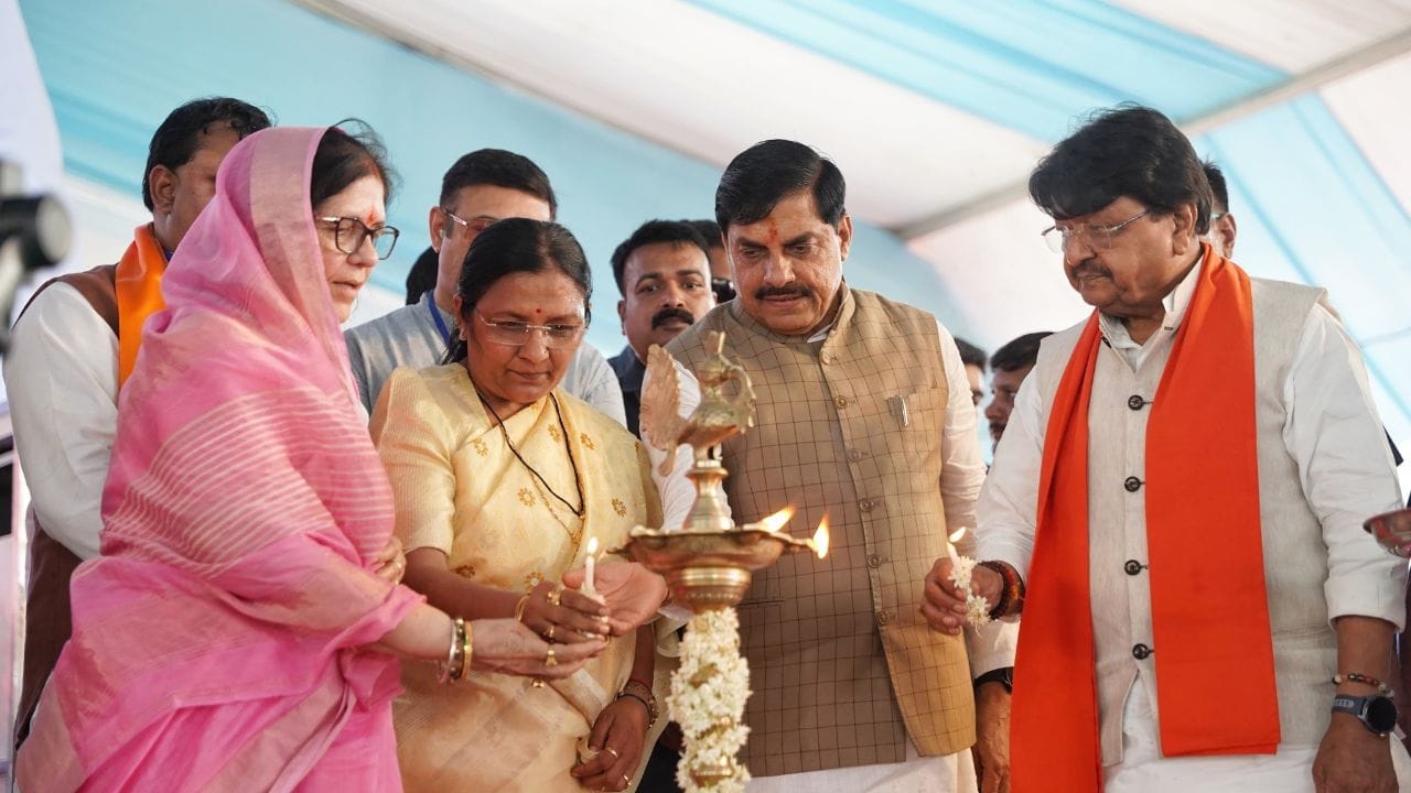 भोजशाला में मां वाग्देवी का पूरे विधि-विधान से हुआ पूजन,धार में मां सरस्वती लोक की होगी स्थापना