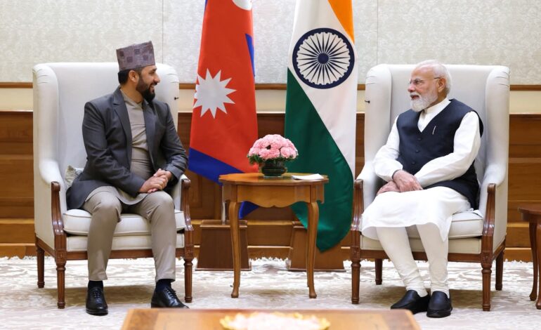 भारत-नेपाल संबंधों को किया जाएगा मजबूत,नेपाल की सत्तारुढ़ पार्टी के अध्यक्ष ने पीएम मोदी से किया मुलाकात