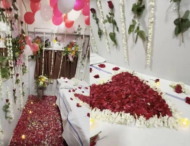 कपल के लिए ट्रेन में सुहागरात के लिए बर्थ सजवाना पड़ गया भारी,टीटीई समेत कई लोगों पर हुई कार्रवाई